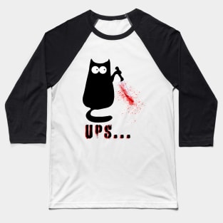 Bad Cat "UPS" Baseball T-Shirt